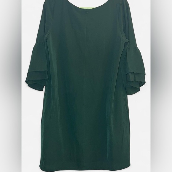 Green long sleeve dress - Picture 2 of 2